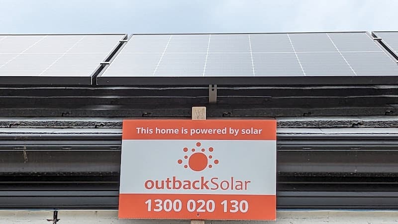 Outback Solar solar panel installation work in Penrith