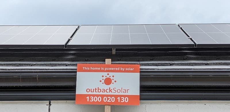Outback Solar solar panel installation work in Penrith