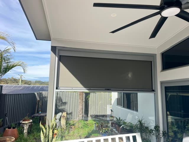 Outdoor Blinds curtains & blinds work in Berkeley Vale