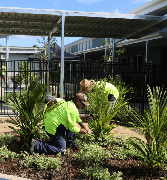 Outdoor Solutions Landscape & Civil fencing work in Bentley Park