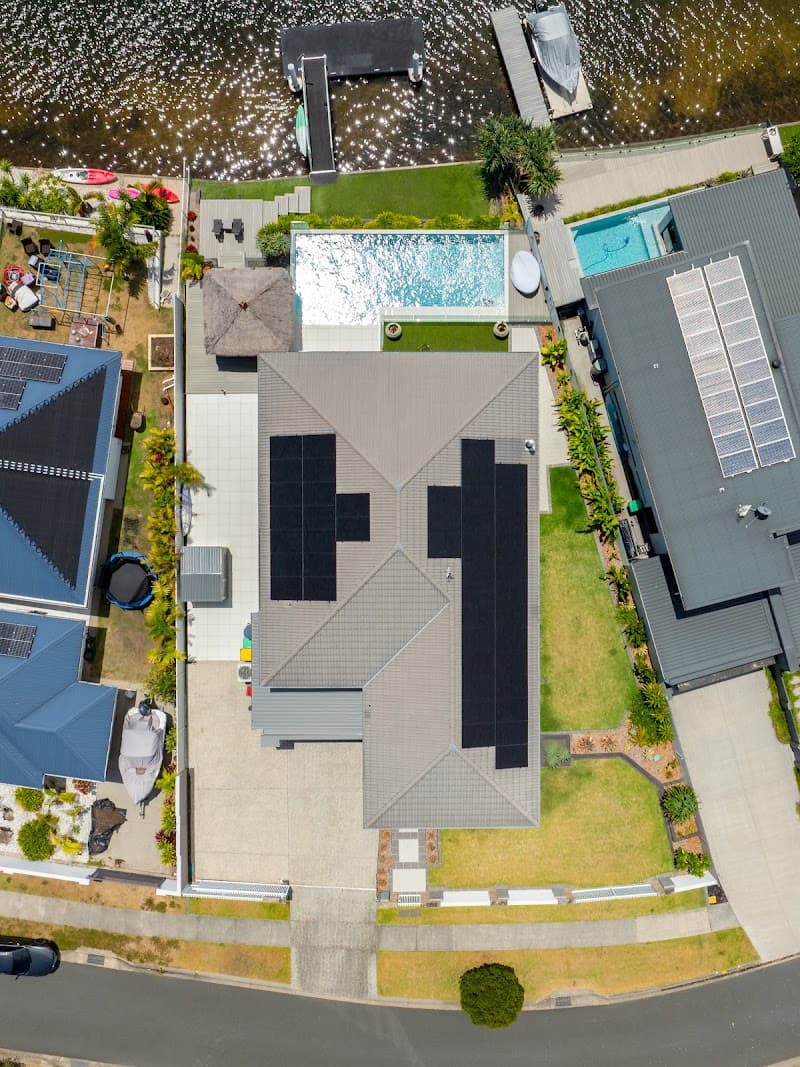 OzEnergi solar panel installation work in Maryborough