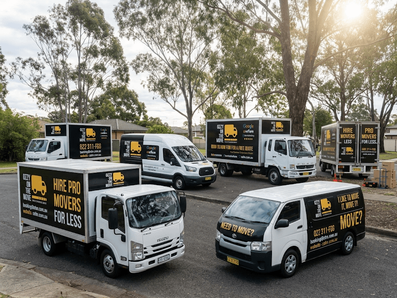 Ozzy On The Move removalist work in Parramatta