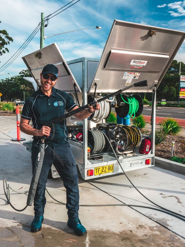 Pacific External Cleaning Services Central Coast cleaning work in Wamberal