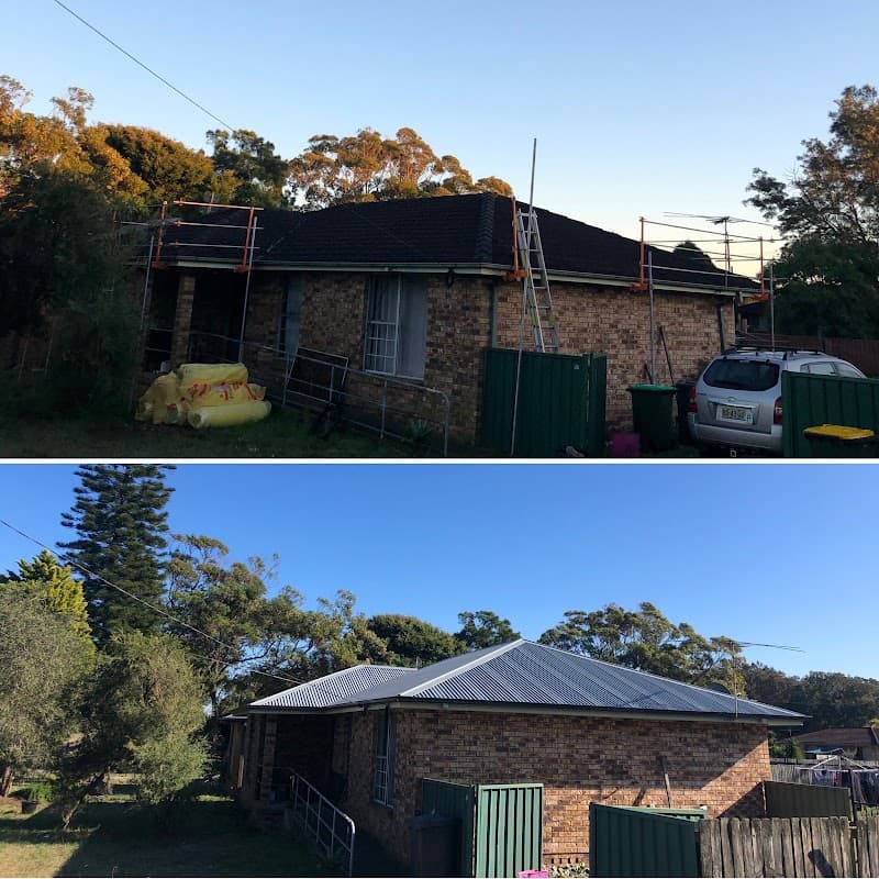 Pascoe Roofing roofing work in Caves Beach