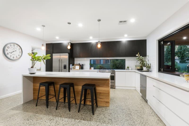 Patten & Grant Constructions kitchen renovation work in Maiden Gully