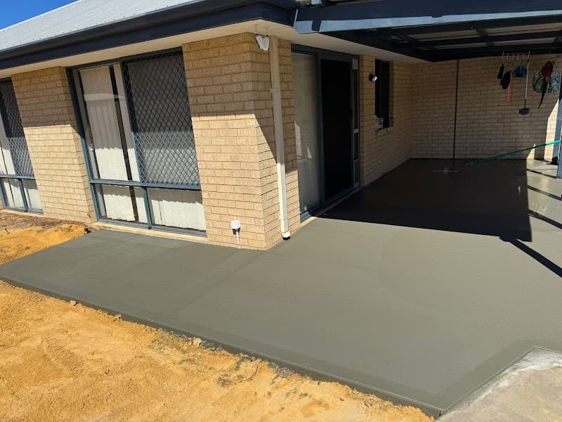 PCR Concreting Mandurah concreting work in Erskine