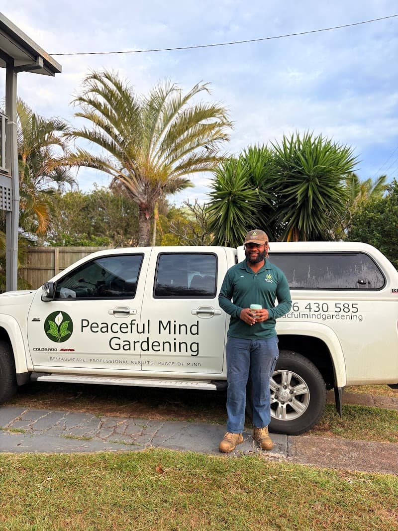 Peaceful Mind Gardening & Mowing Bundaberg gardening work in Elliott Heads