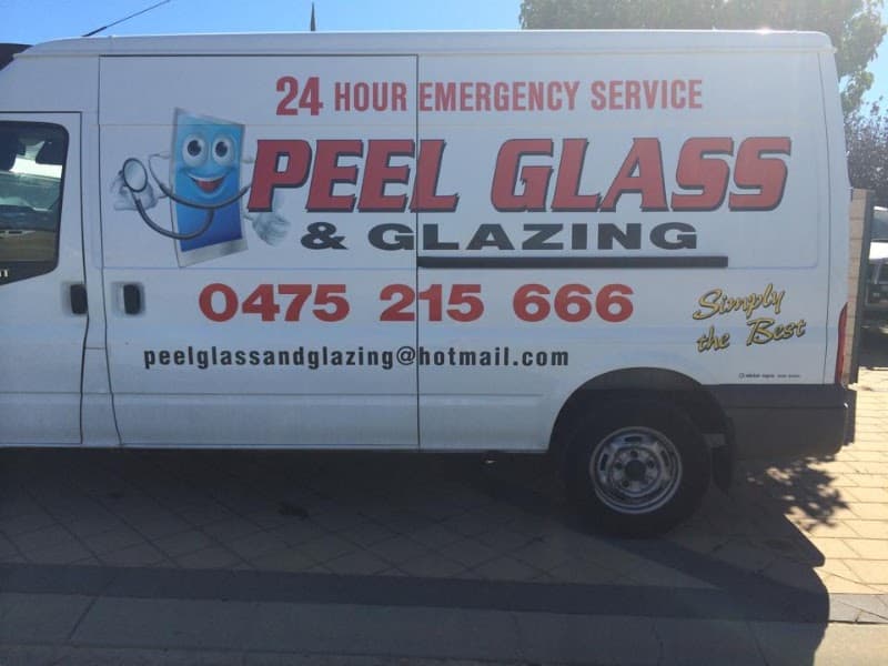 Peel Glass & Glazing glass & glazier work in South Yunderup