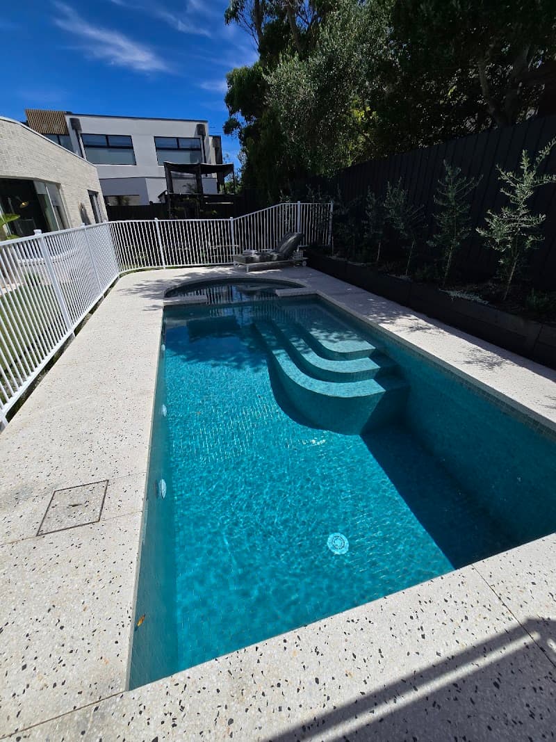 Peninsula Concrete Pools pool builder work in Seaford