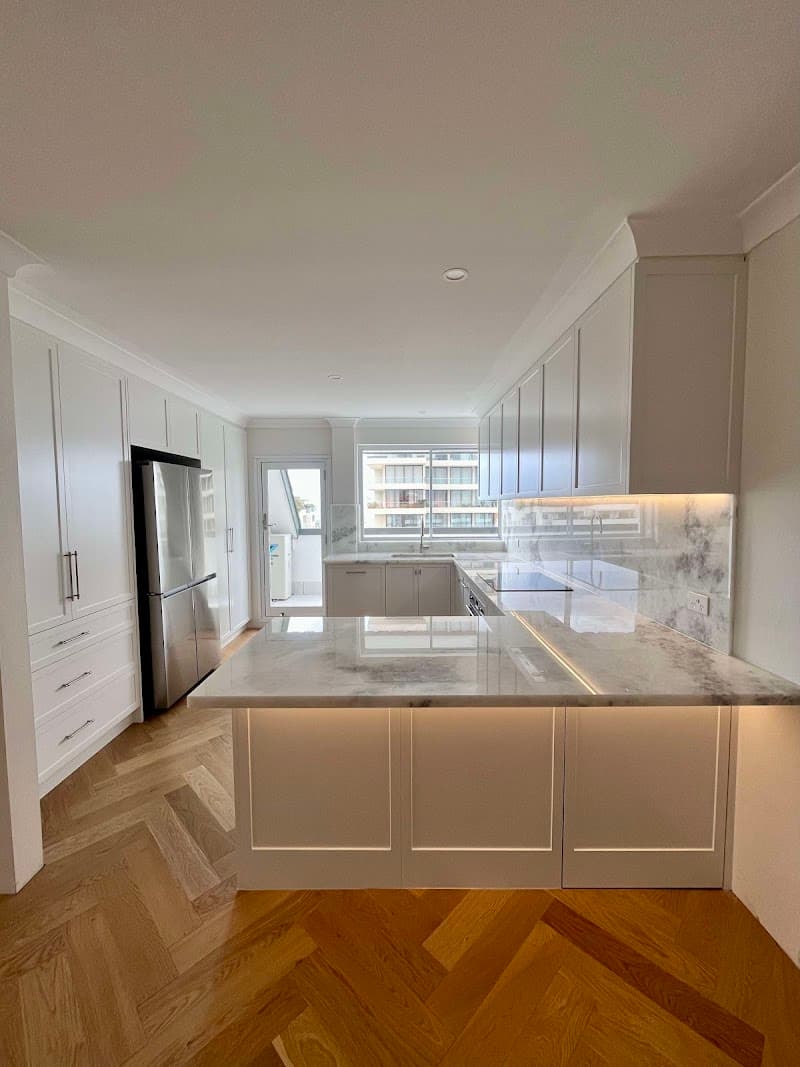 Peninsula Kitchens & Bathrooms Pty Ltd kitchen renovation work in Cromer