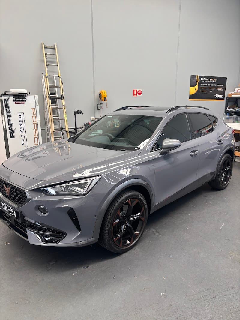 Peninsula Tint & Paint Protection window tinting work in Mornington
