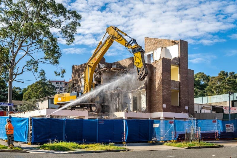 Perfect Contracting demolition work in Marrickville