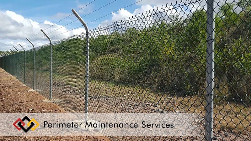 Perimeter Maintenance Services fencing work in Townsville