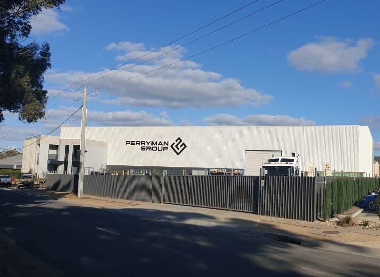 Perryman Group concreting work in Strathdale