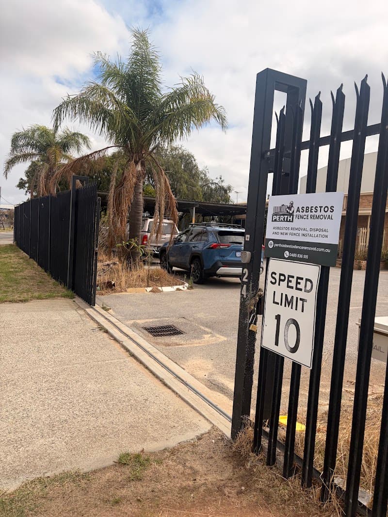 Perth Asbestos Fence Removal asbestos removal work in Maddington