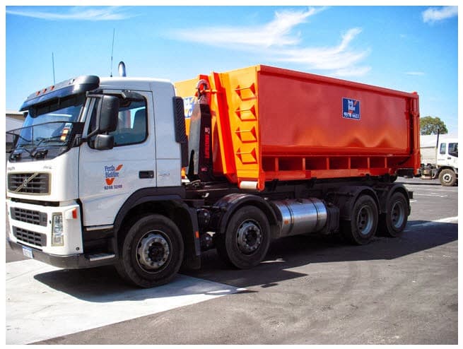 Perth Bin Hire rubbish removal work in Bayswater