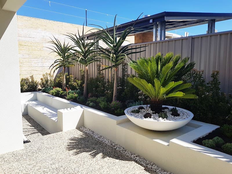 Perth Landscapes landscaping work in North Beach