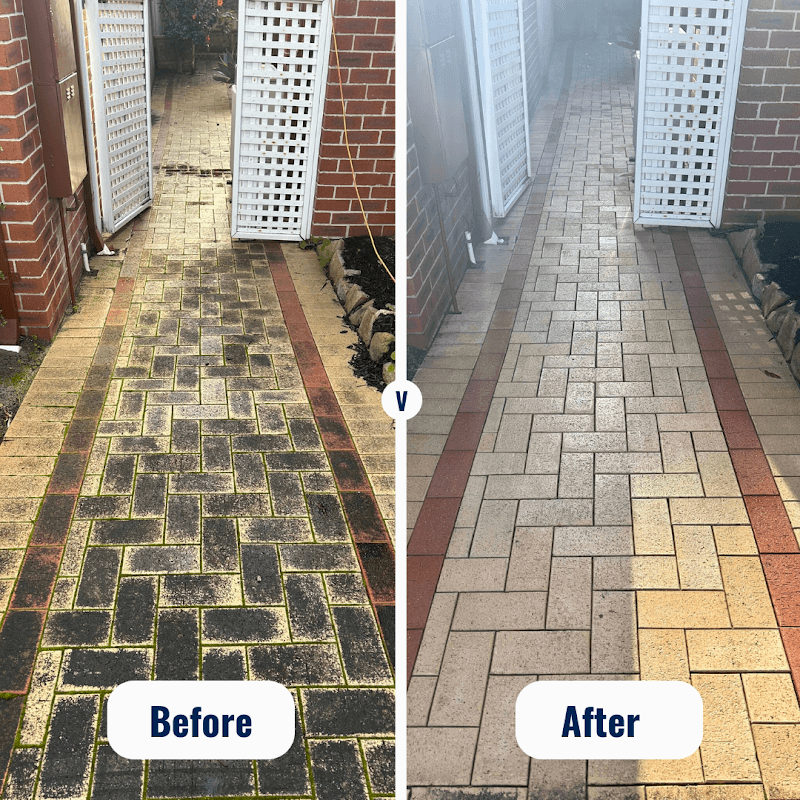 Perth Power Wash pressure washing work in Singleton