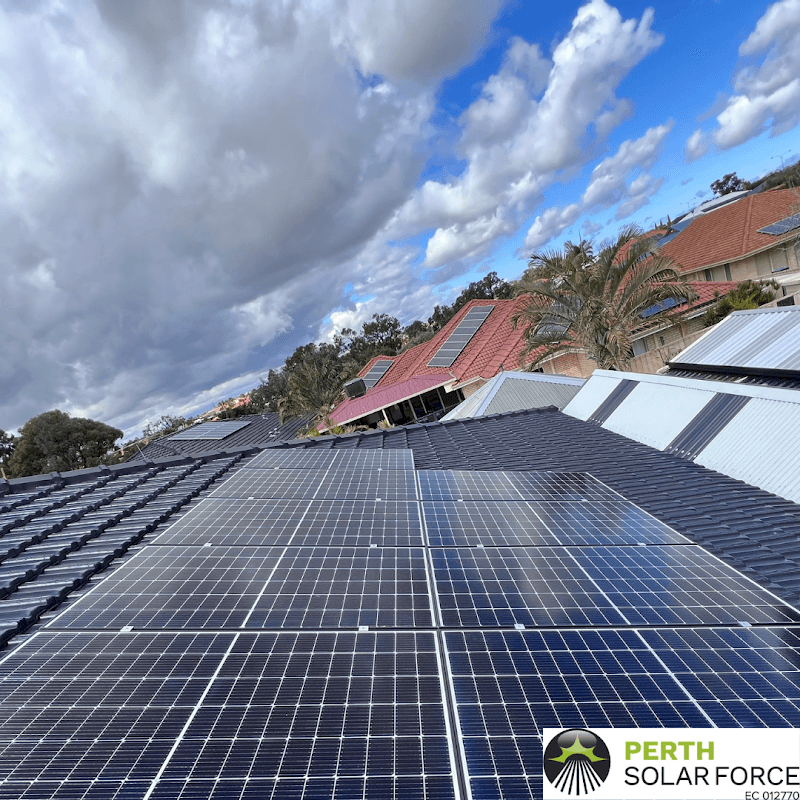 Perth Solar Force solar panel installation work in Wangara