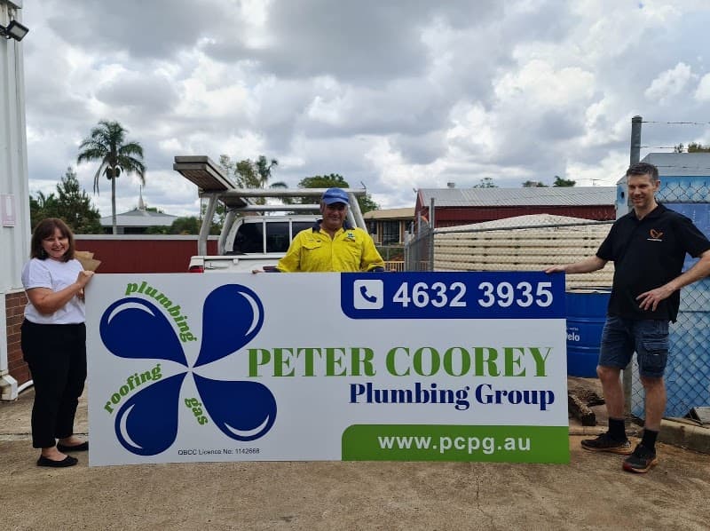 Peter Coorey Plumbing Group plumber work in South Toowoomba