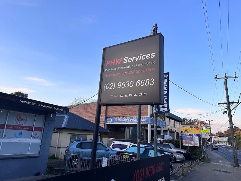 PHW Services plumber work in North Parramatta