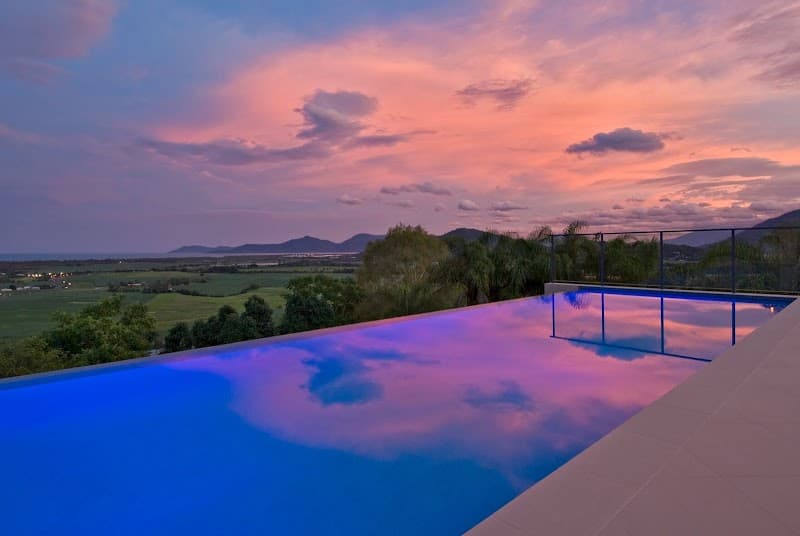 Placid Pools pool builder work in Smithfield