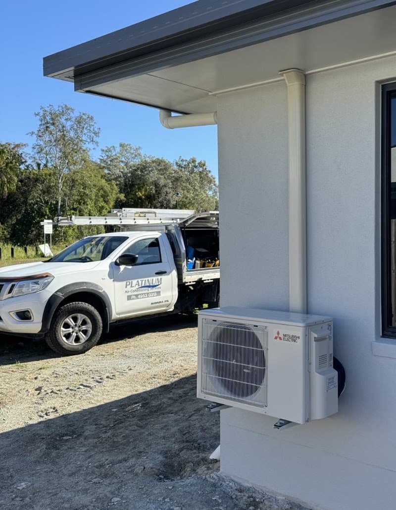 Platinum Air-Conditioning Services air conditioning work in Mackay