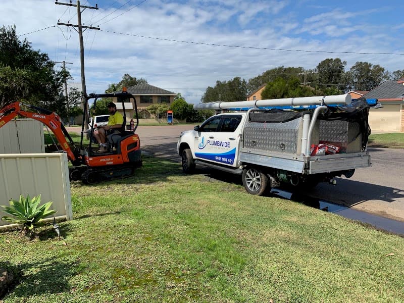 Plumbwide Plumbing Services Pty Ltd plumber work in Lisarow
