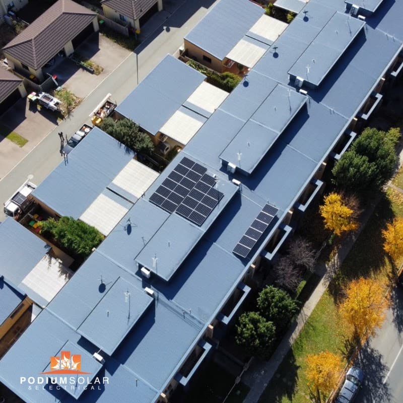 Podium Solar solar panel installation work in Bennetts Green