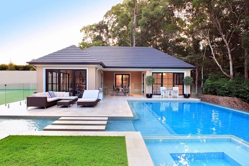 Poolfab Pool + Landscape Creations pool builder work in Kunda Park