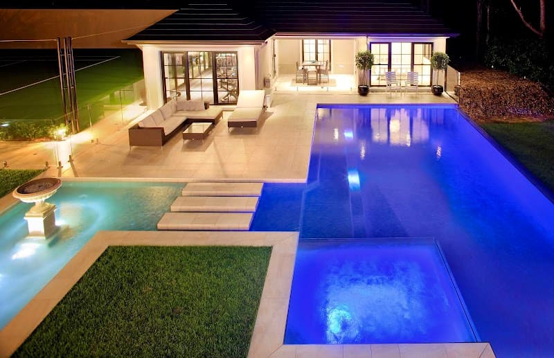 Poolfab Pool + Landscape Creations pool builder work in Kunda Park