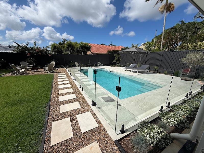 Poolfab Pool + Landscape Creations pool builder work in Kunda Park