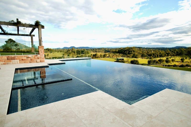 Poolfab Pool + Landscape Creations pool builder work in Kunda Park