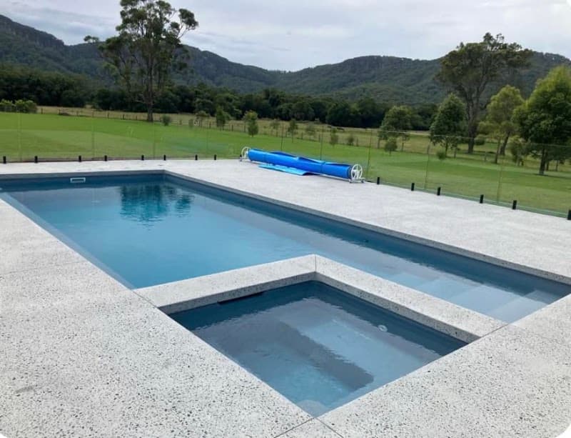 Port Pools By Design pool builder work in Port Macquarie