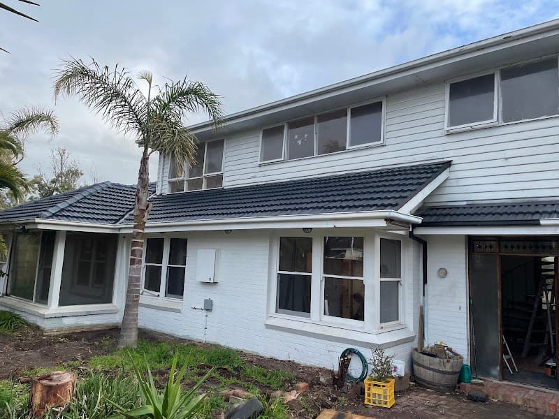 PorterVac gutter cleaning work in Mulgrave