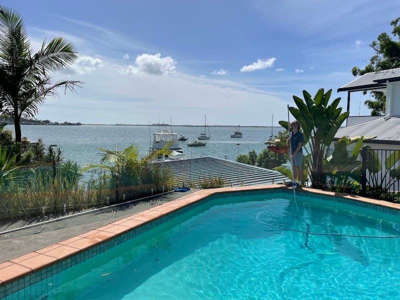 Poseidon Pool Services pool maintenance work in Tuggerah