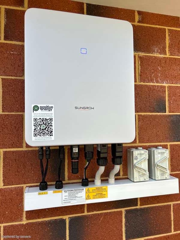 Positive Energy Solutions solar panel installation work in Osborne Park