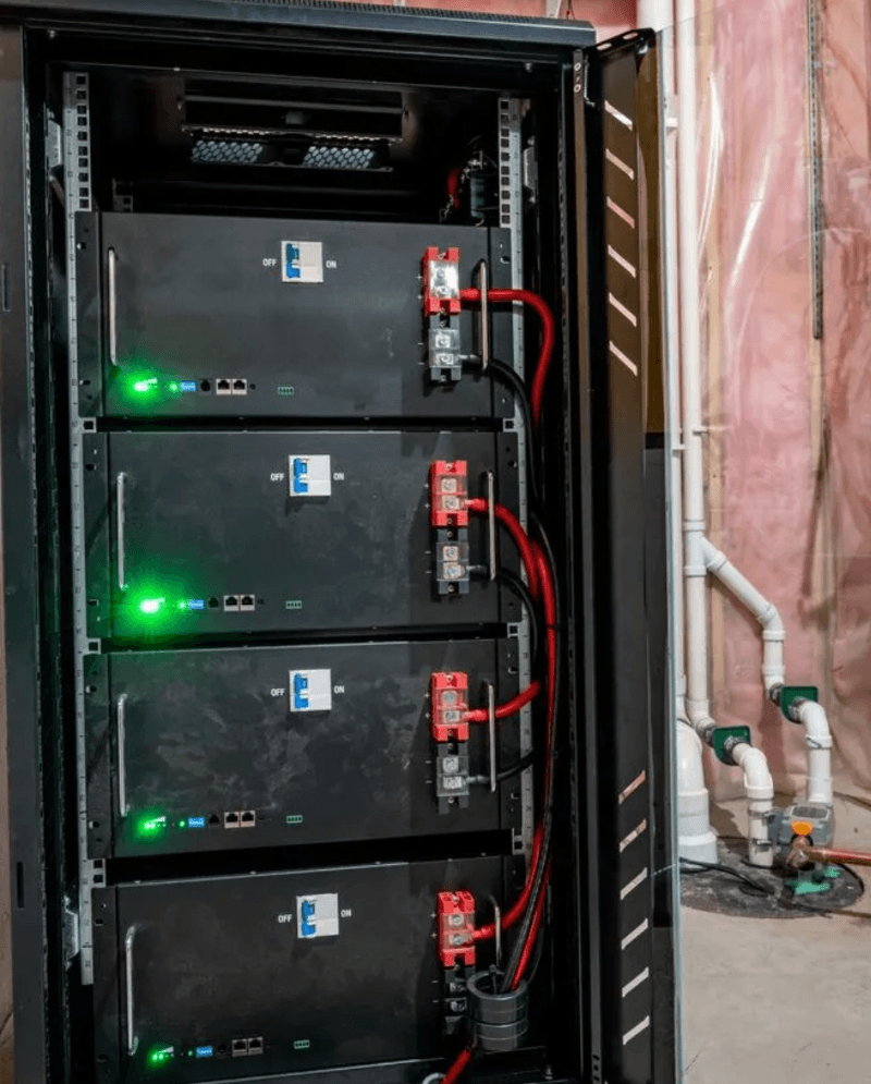 Power & Data Support Services solar panel installation work in Manunda