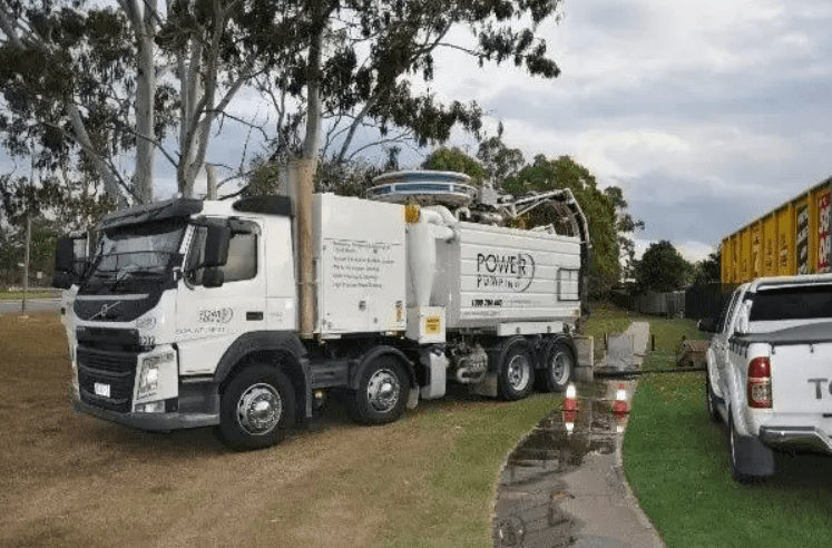 Power Pumping pressure washing work in Willaston