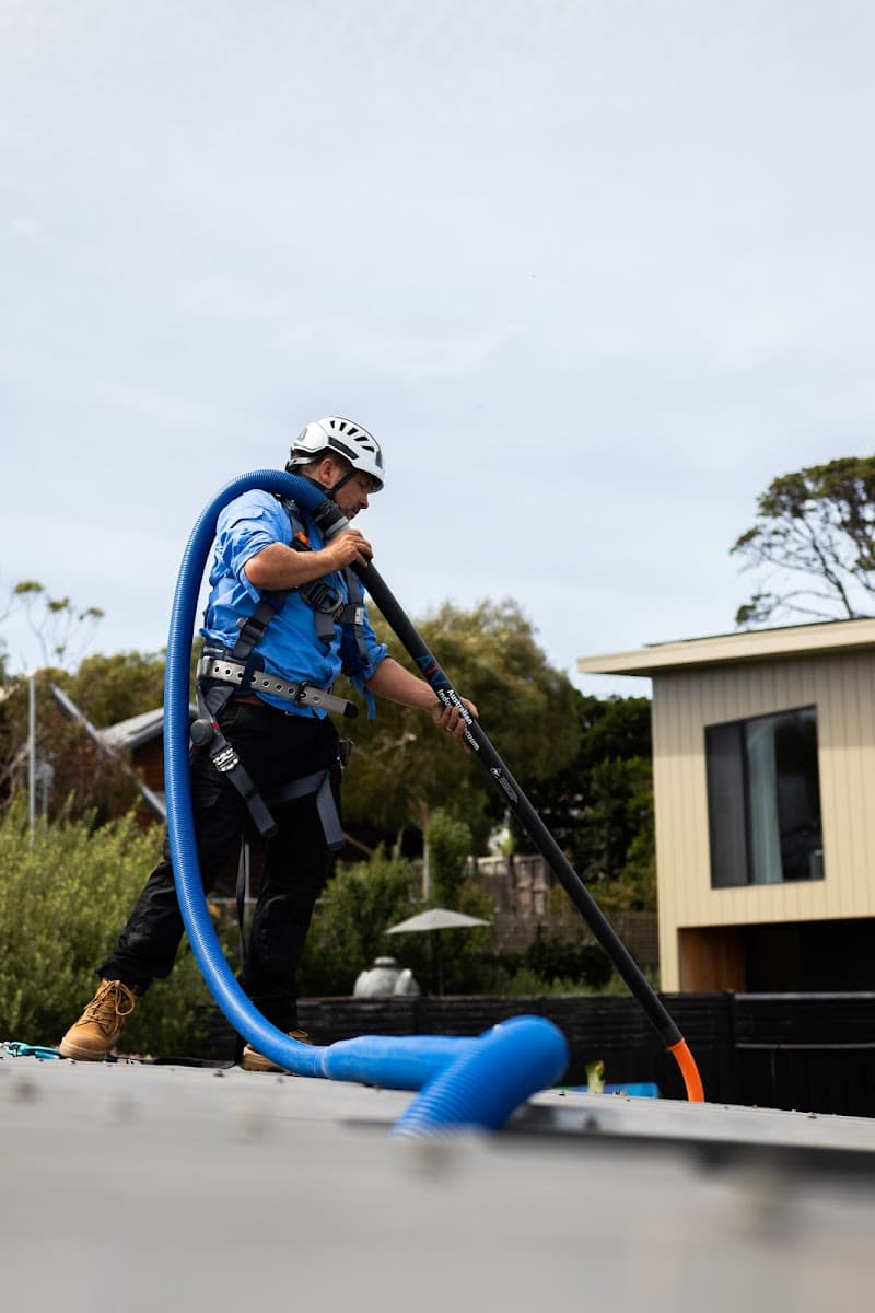 Power Vac Gutter Cleaning Co. gutter cleaning work in Ocean Grove