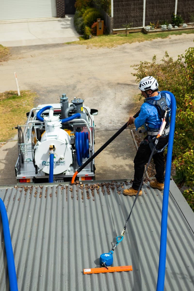 Power Vac Gutter Cleaning Co. gutter cleaning work in Ocean Grove