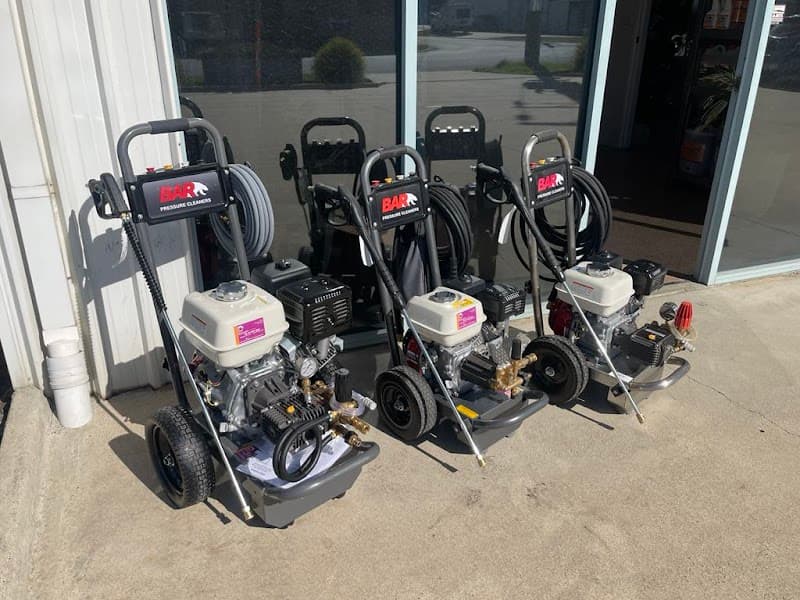 PowerClean Services pressure washing work in North Geelong
