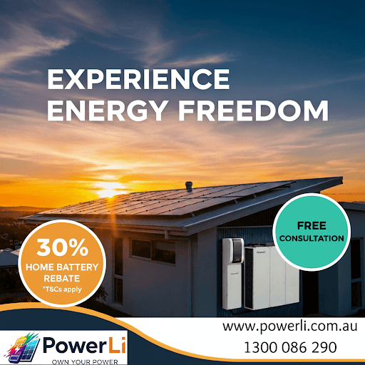 PowerLi solar panel installation work in Adelaide
