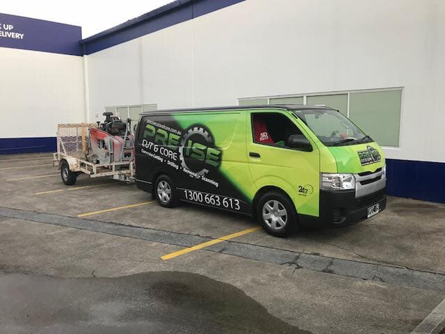 Precise Cut & Core demolition work in Cleveland