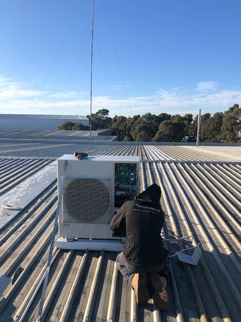 Precision Air Conditioning & Refrigeration air conditioning work in Dandenong South