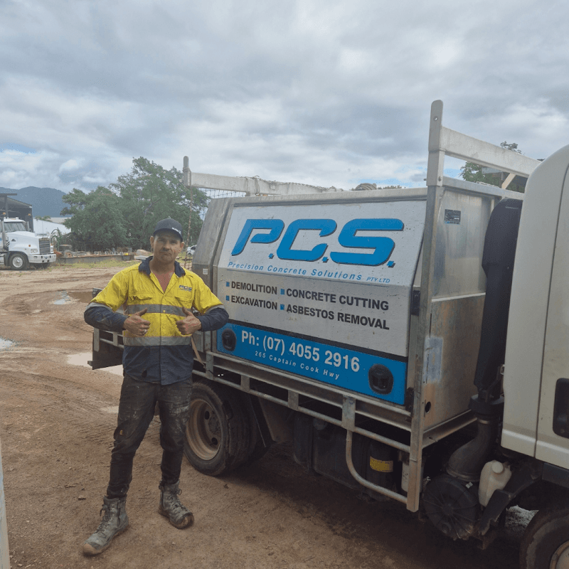 Precision Concrete Solutions asbestos removal work in Stratford