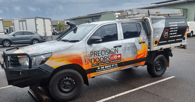Precision Doors garage doors work in Berrimah