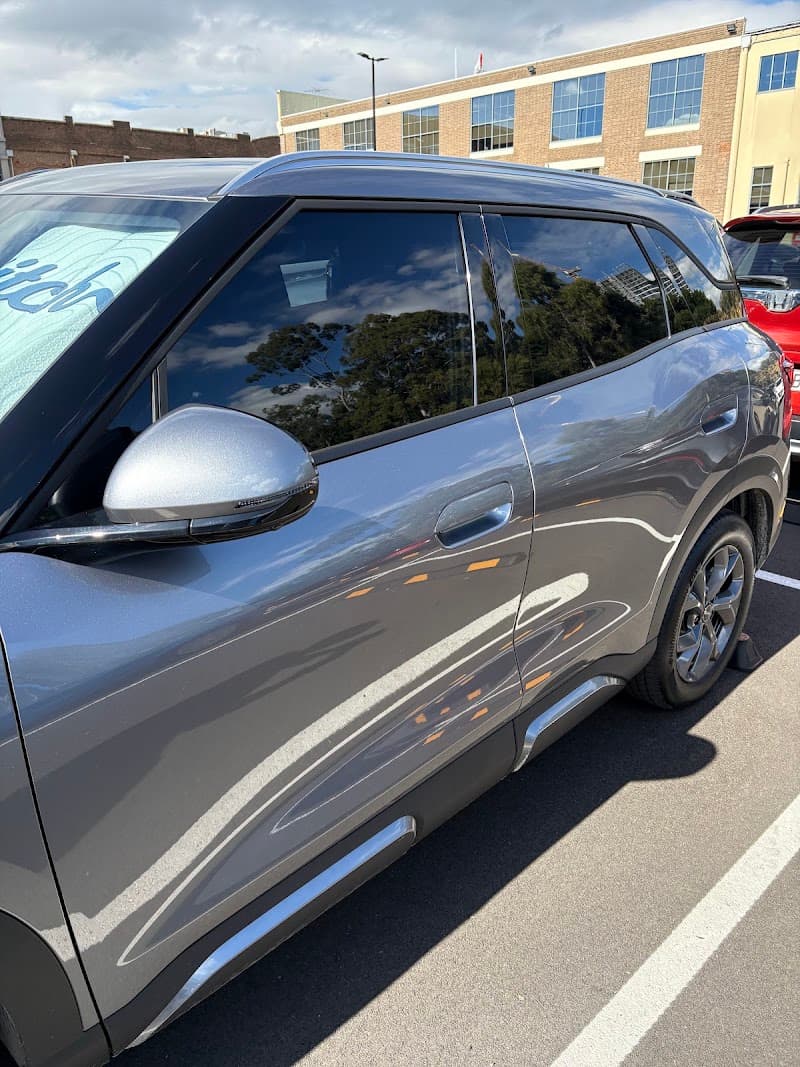 Precision Mobile Tinting window tinting work in North Parramatta