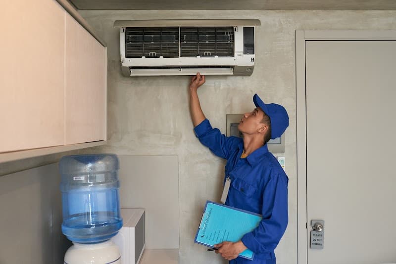 Precision Plumbing Heating and Cooling air conditioning work in Breakwater