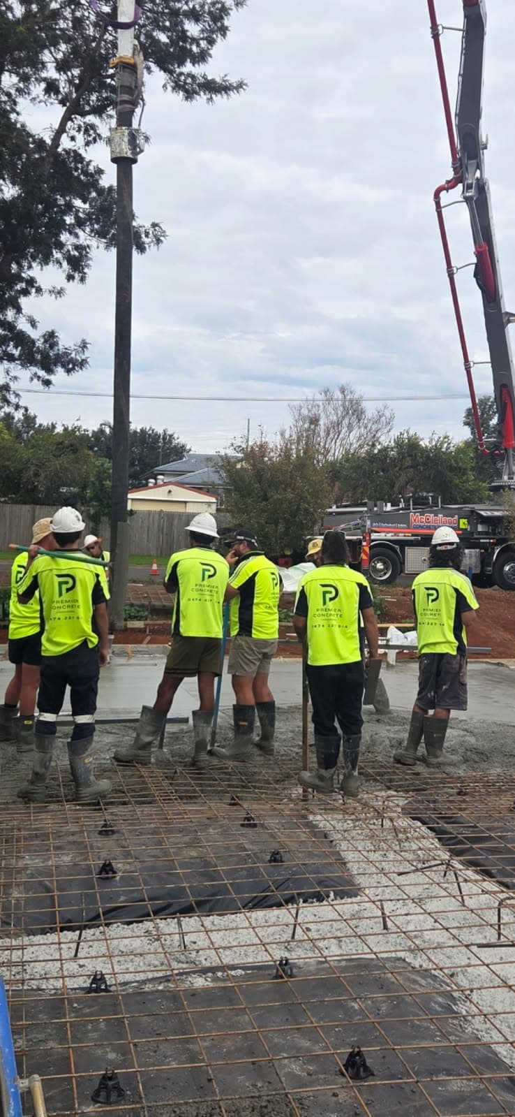 Premier Concrete Toowoomba Pty Ltd concreting work in Rangeville